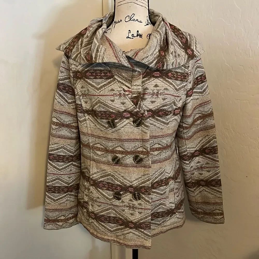 Anthropologie Daughters Of Liberation Poetry Of Trees Southwestern Boho Jacket